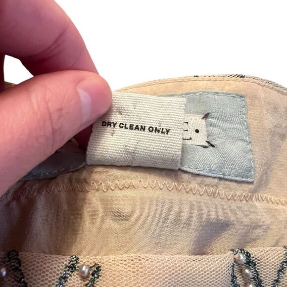 Diodore 100% silk dress. Size small - Picture 4 of 7